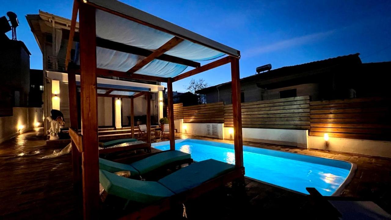 Villa Athina 1St Floor Nea Kallikrateia Bagian luar foto