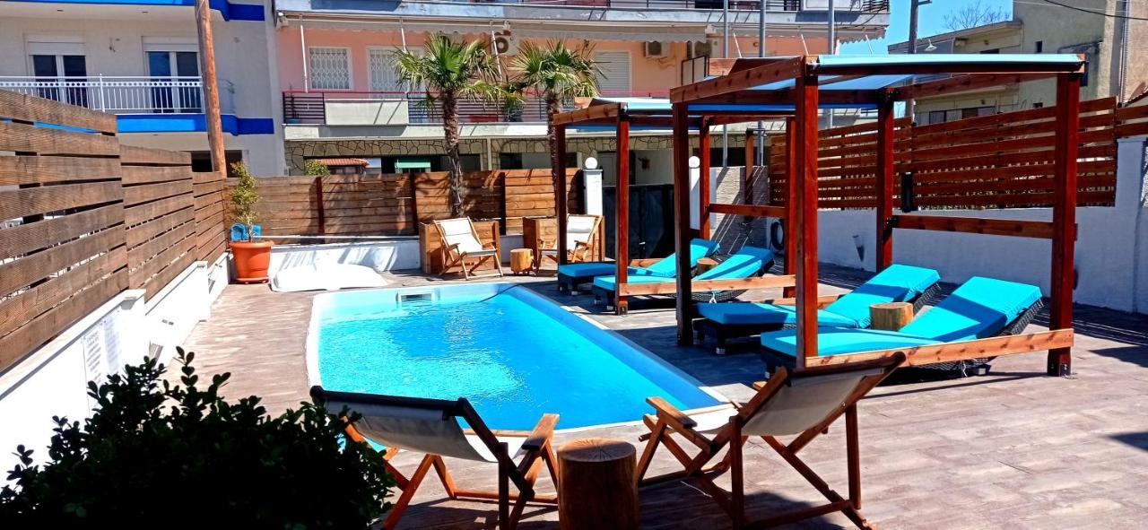 Villa Athina 1St Floor Nea Kallikrateia Bagian luar foto